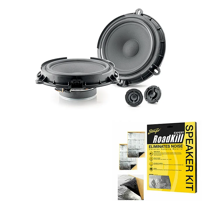 Ford Transit Custom 1 Phase 2 (2017-2023) Focal Front Door Speaker Upgrade Kit