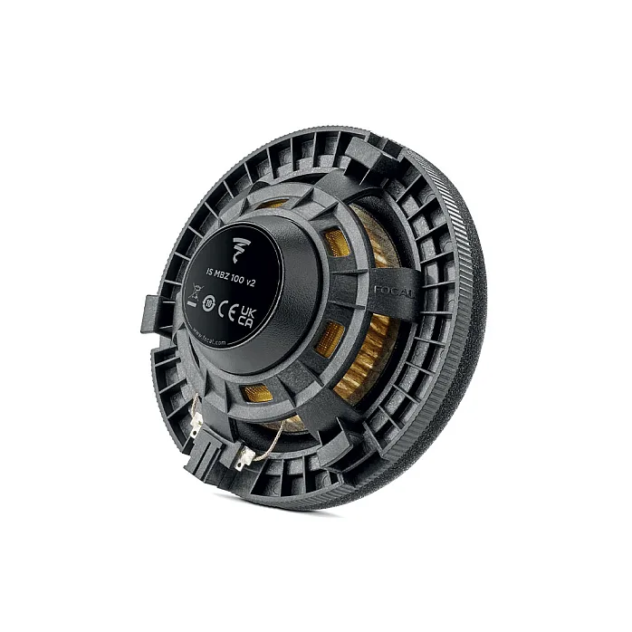 Focal ISMBZ100-V2 Inside Series 4" Direct Fit Mercedes 2 Way Component Speaker With Sound Proofing Sheet