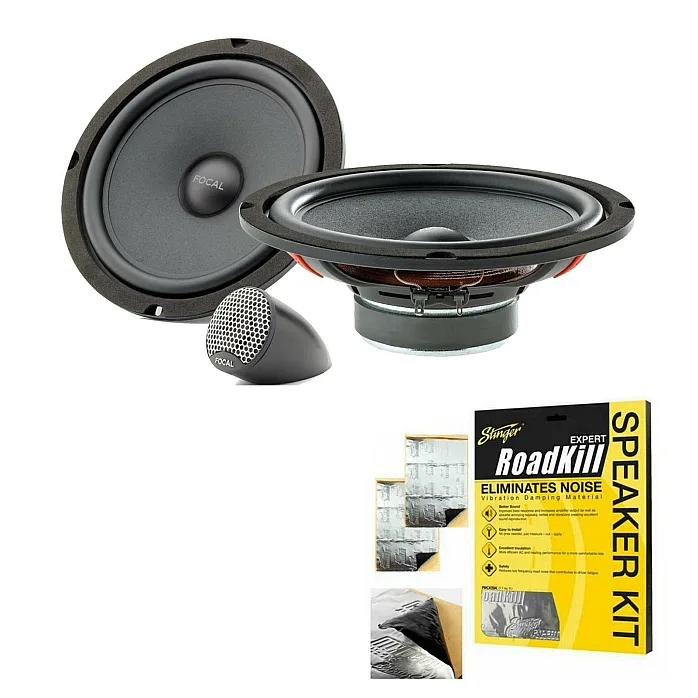FOCAL ISU200 8" 20cm 320 Watts 2 Way Component Kit Car Van Door Speakers