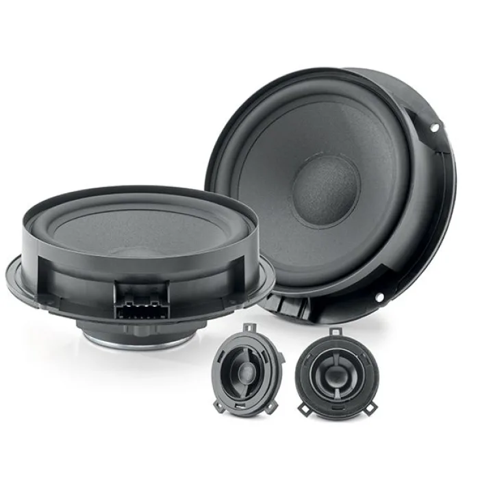 Focal INSIDE Custom Fit 155mm,180mm 2-Way Component Speakers Amplifier Upgrade Kit With Sound Proofing Sheet
