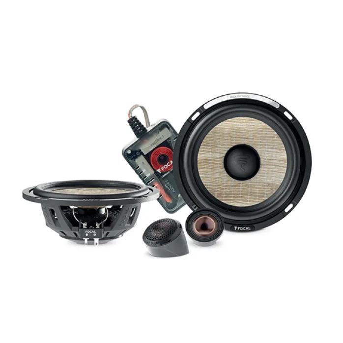  Focal PS165FSE 16.5cm 2-Way Component Car Speaker With Sound Deadening Sheet