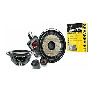Focal PS165FSE 16.5cm 2-Way Component Car Speaker With Sound Deadening Sheet