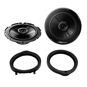 Honda Civic 2006 - 2012 6.3/4" 17cm Front Door Coaxial Car Speaker Upgrade Kit