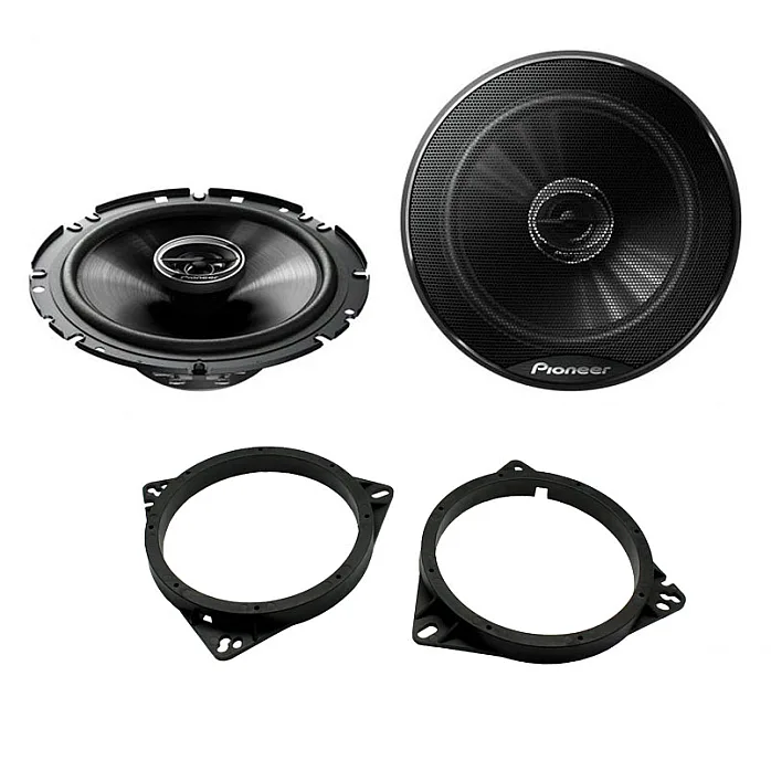Toyota Avensis 2003-2009 6.3/4" 17cm Front or Rear Door Car Speaker Upgrade Kit