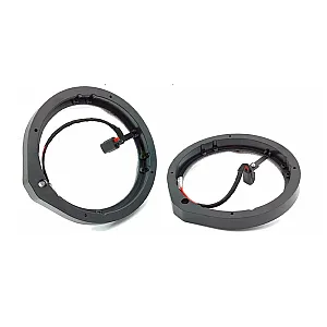 SAHD11 6.5" Car Door Speaker Adapters With Plugs For Honda