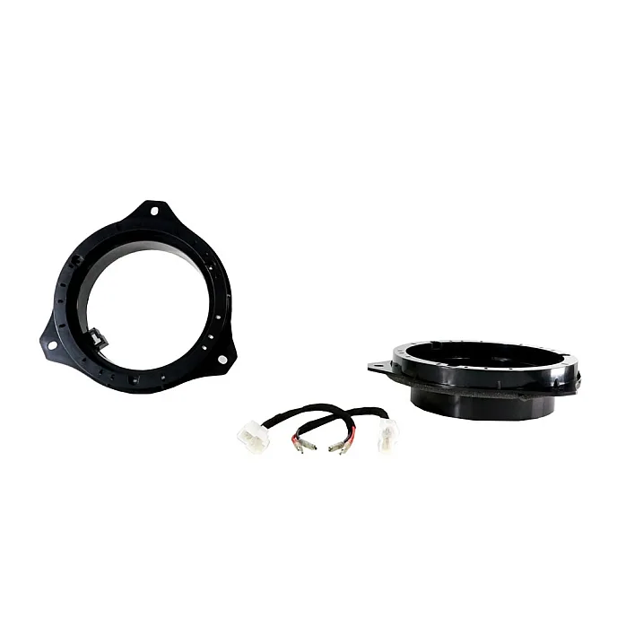 SASZ20 6.5" Front or Rear Door Speaker Adapters With Plugs For Suzuki