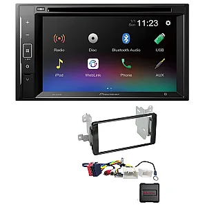 Mitsubishi L200, Triton Pioneer 6.2" USB Bluetooth CD DVD iPod iPhone Stereo Upgrade Pack