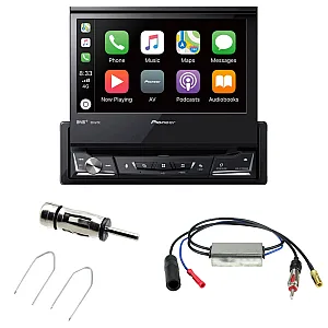 Land Rover Defender 7" Fold Out Screen / Carplay / Android Auto / DAB / Bluetooth / CD / DVD / USB Stereo Upgrade Kit