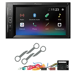 VW Transporter T5 RCD200 Pioneer 6.2" Screen Bluetooth iPod iPhone Stereo Upgrade Kit