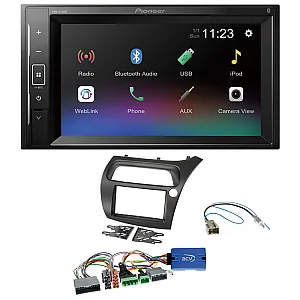 Honda Civic (2006 - 2011) Pioneer 6.2" Screen Bluetooth iPod iPhone Stereo Upgrade Kit