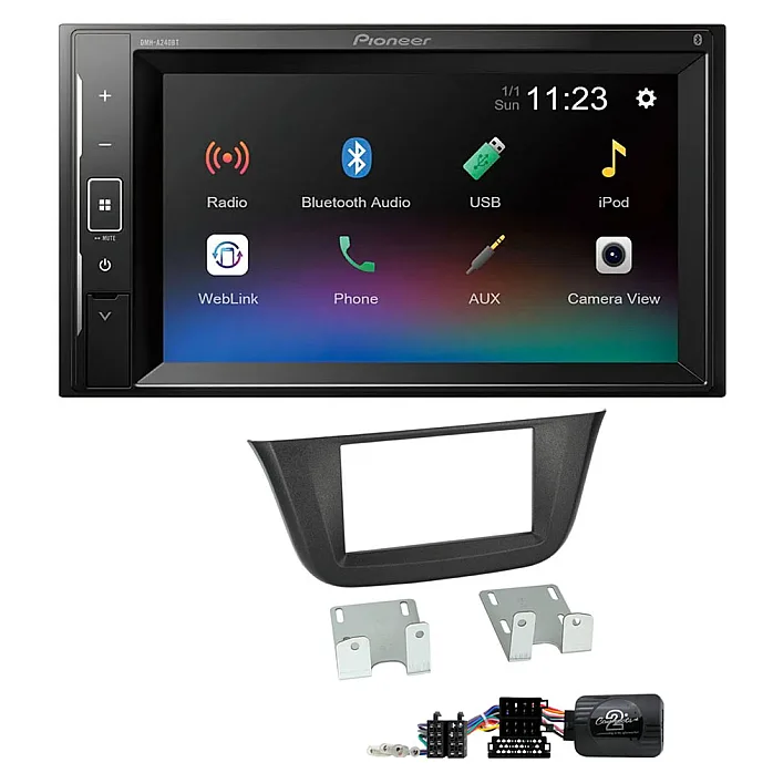 Iveco Daily 2014-2021 Pioneer 6.2" Screen Bluetooth iPod iPhone Stereo Upgrade Kit
