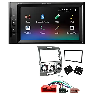 Ford Ranger 2007 - 2012 Pioneer 6.2" Screen Bluetooth iPod iPhone Stereo Upgrade Kit