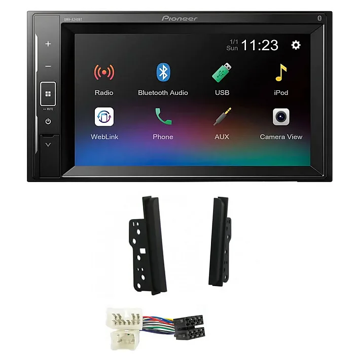 Toyota 4Runner, RAV4 Pioneer 6.2" Screen Bluetooth iPod iPhone Stereo Upgrade Kit