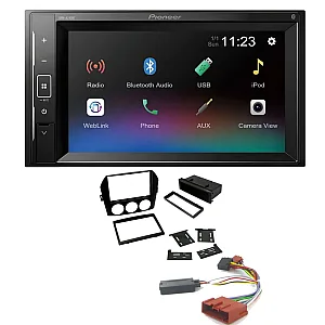 Mazda MX-5 Non-Bose 2006-2008 Pioneer 6.2" Screen Bluetooth iPod iPhone Stereo Upgrade Kit