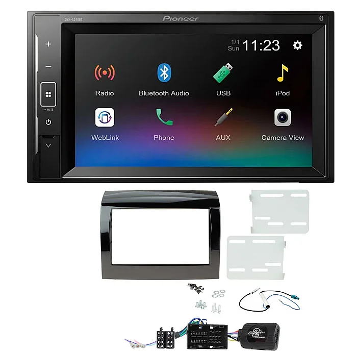 Fiat Ducato 2015-2021 Pioneer 6.2" Screen Bluetooth iPod iPhone Stereo Upgrade Kit