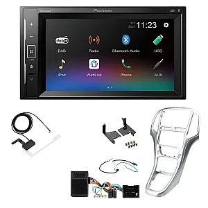Vauxhall Astra 2010-2015 Pioneer DAB Digital Radio 6.2" Screen iPod iPhone Bluetooth Stereo Upgrade Kit