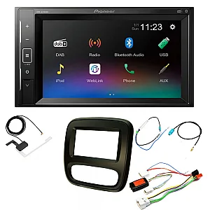 Vauxhall Vivaro 2014 - 2018 Pioneer DAB Digital Radio, 6.2" Screen iPod iPhone Bluetooth Stereo Upgrade Kit (NAVIGATION SYSTEMS)