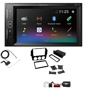 Mazda MX-5 Non-Bose Pioneer DAB Digital Radio, 6.2" Screen iPod iPhone Bluetooth Stereo Upgrade Kit