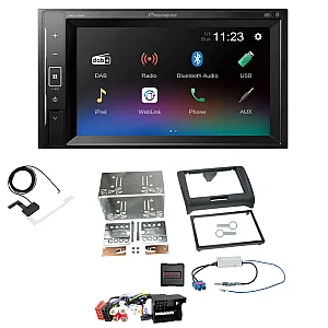 Audi TT Pioneer DAB Digital Radio, 6.2" Screen iPod iPhone Bluetooth Stereo Upgrade Kit