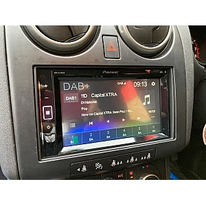 Nissan Qashqai 2007 - 2013 DAB / Bluetooth / FM / USB Double Din Car Stereo Kit (Supply Only)