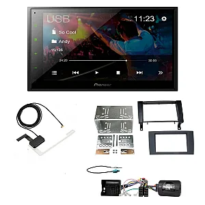 Mercedes SLK R171 2004-2011 Pioneer 6.8" Screen Bluetooth WebLink USB DAB Radio Upgrade Kit