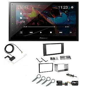 Ford Focus, Fiesta Pioneer 6.8" Screen Bluetooth iPod iPhone WebLink USB DAB Radio Upgrade Kit