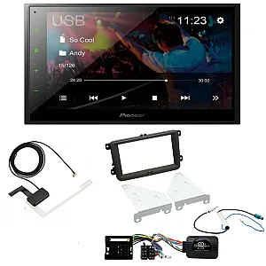 VW Transporter 2009-2015 Pioneer 6.8" Screen Bluetooth WebLink USB DAB Radio Upgrade Kit