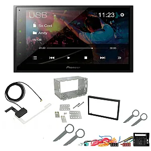 VW Polo 9N3 2005-2009 Pioneer 6.8" Screen Bluetooth WebLink USB DAB Radio Upgrade Kit
