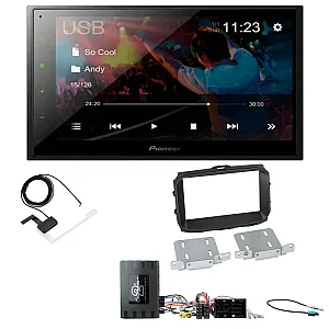 Alfa Romeo Giulietta 2014-2021 Pioneer 6.8" Screen Bluetooth WebLink USB DAB Radio Upgrade Pack