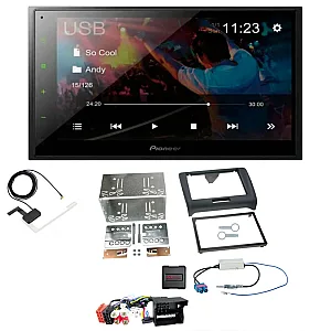 Audi TT 2006 - 2014 Pioneer 6.8" Screen Bluetooth iPod iPhone WebLink USB DAB Radio Upgrade Kit