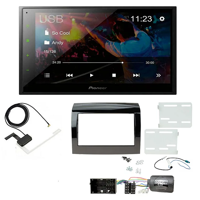 Peugeot Boxer 2014 Onwards Pioneer 6.8" Screen Bluetooth WebLink USB DAB Radio Upgrade Kit