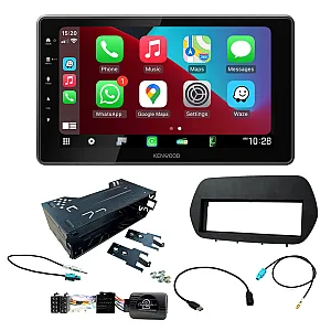 Ford Transit Custom 2018 - 2024 Kenwood 9” Wireless CarPlay / Android Auto Stereo Upgrade Pack