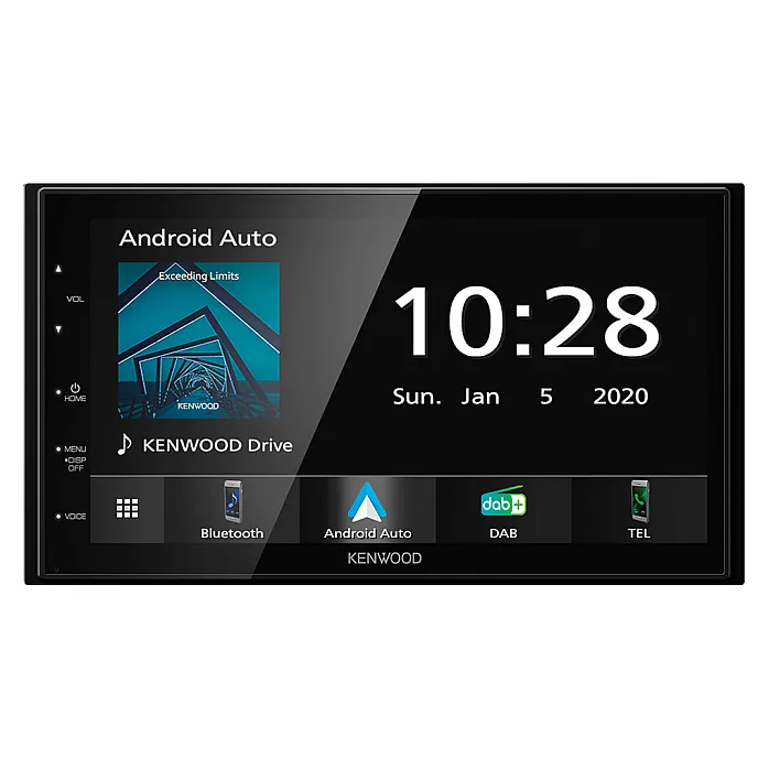Mazda 2 (3rd Gen) DE Kenwood DMX5020DABS Apple CarPlay DAB Digital Radio Upgrade Kit
