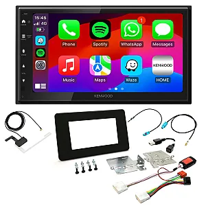 Vauxhall Movano 2020 - 2021 Kenwood Wired Android Auto / CarPlay DAB+ Stereo Upgrade Pack