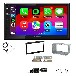 Citroen C2, C3 2005-2009 Kenwood Wired Android Auto / CarPlay Bluetooth DAB+ Stereo Upgrade Pack