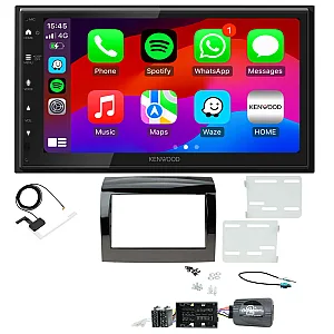 Fiat Ducato 2014-2021 Kenwood Wired Android Auto / CarPlay Bluetooth DAB+ Stereo Upgrade Pack