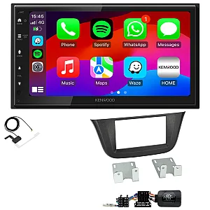 Iveco Daily 2014 - 2021 Kenwood Wired Android Auto / CarPlay Bluetooth DAB+ Stereo Upgrade Pack