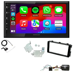 Mitsubishi L200, Outlander Kenwood Wired Android Auto / CarPlay Bluetooth DAB+ Stereo Upgrade Pack