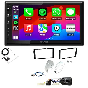 Nissan Juke (2014-2019) Kenwood Wired Android Auto / CarPlay Bluetooth DAB+ Stereo Upgrade Pack