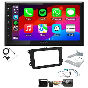 Volkswagen Transporter T5 / T5.1 Kenwood DMX5023DABS Wired Android Auto / CarPlay Bluetooth DAB+ Stereo Upgrade Pack