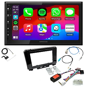 Suzuki Jimny 2018> Kenwood DMX5023DABS Wired Android Auto / CarPlay Bluetooth DAB+ Stereo Upgrade Pack