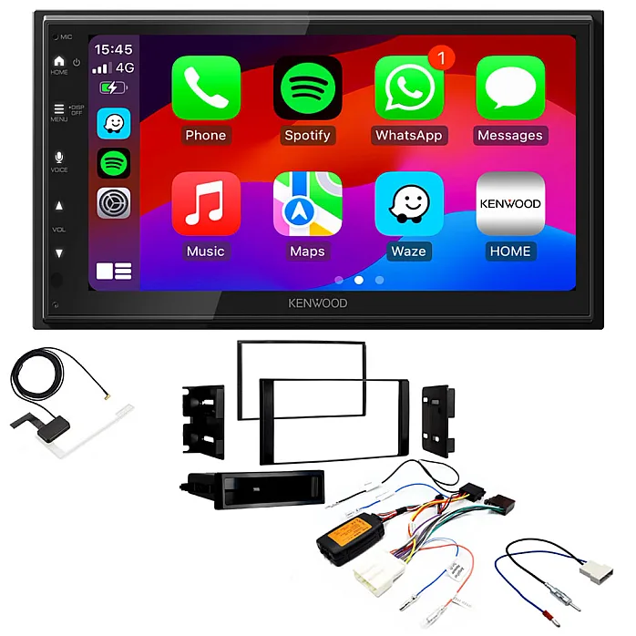 Nissan NV200 2010-2019 Kenwood Wired Android Auto / CarPlay Bluetooth DAB+ Stereo Upgrade Pack
