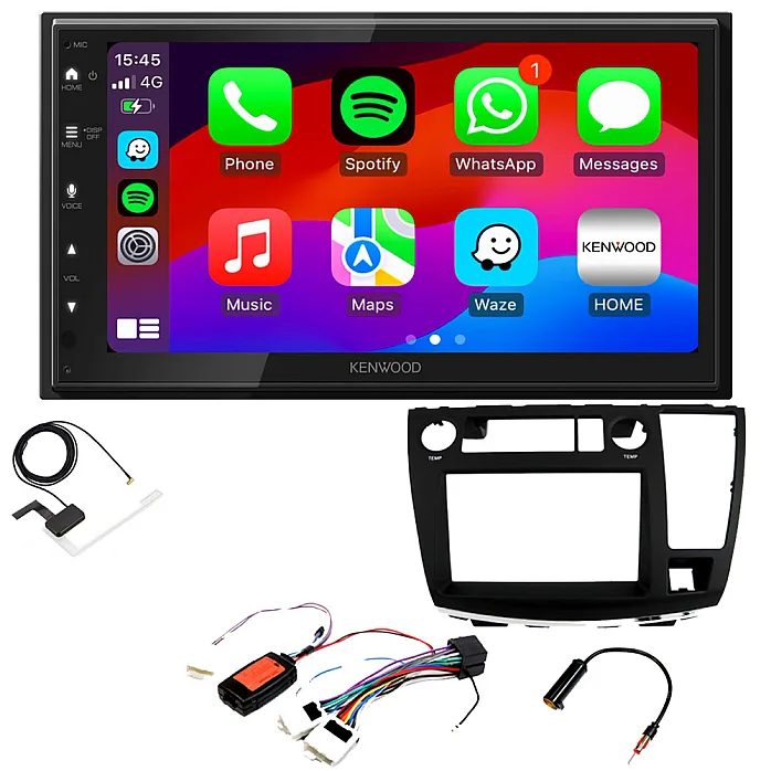 Nissan Elgrand E51 Kenwood Wired Android Auto / CarPlay Bluetooth DAB+ Stereo Upgrade Pack