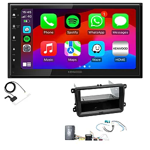 Volkswagen Transporter T5 / T5.1 Kenwood DMX5023DABS 6.8" Wired Android Auto / CarPlay Bluetooth DAB+ Stereo Upgrade Pack