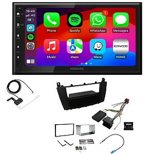 Mercedes C Class 2004 - 2007 Kenwood Wired Android Auto / CarPlay Bluetooth DAB+ Stereo Upgrade Pack