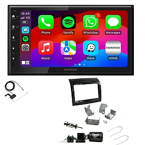Citroen Relay 2012 - 2014 Kenwood Wired Android Auto / CarPlay Bluetooth DAB+ Stereo Upgrade Pack