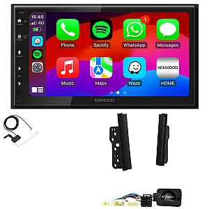 Toyota Alphard Kenwood Wired Android Auto / CarPlay Bluetooth DAB+ Stereo Upgrade Pack