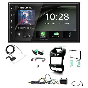 Ford Ranger 2012-2016 Kenwood 6.8" Wireless CarPlay / Android Auto, DAB+ Bluetooth Stereo Upgrade Pack