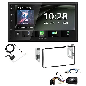 Nissan Qashqai 2007-2013 Kenwood 6.8" Wireless CarPlay / Android Auto DAB+ Bluetooth Stereo Upgrade Pack