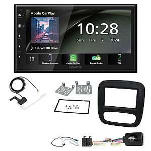 Renault Trafic 2014-2017 Kenwood 6.8" Wireless CarPlay / Android Auto DAB+ Bluetooth Stereo Upgrade Pack